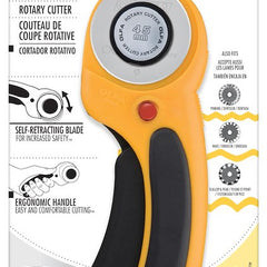 OLFA Ergonomic Rotary Cutter - 45mm