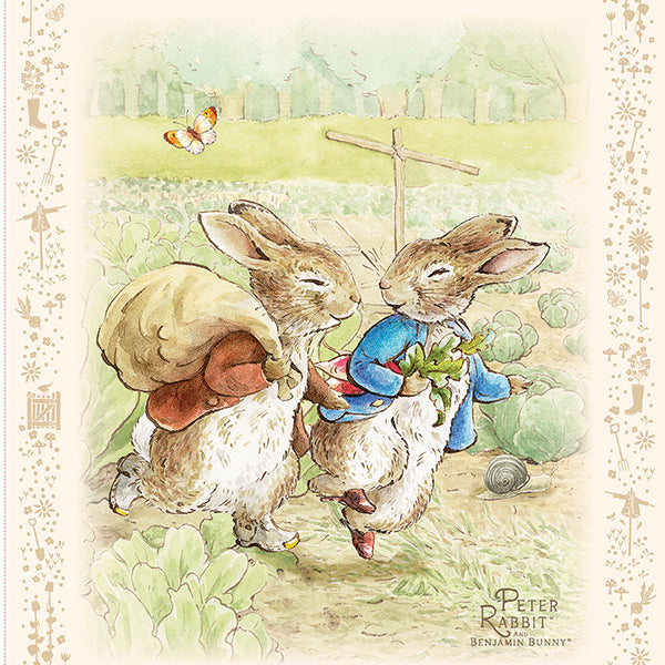 Peter Rabbit & Benjamin Bunny Panel