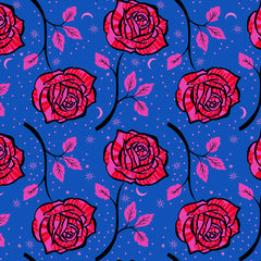 Ink Shop - Moonlit Roses Cobalt - RS-2139-15