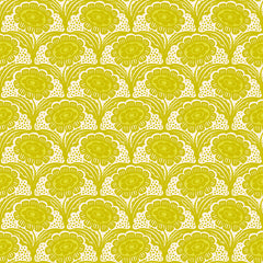 Ink Shop - Folk Floral Chartreuse - RS-2140-11