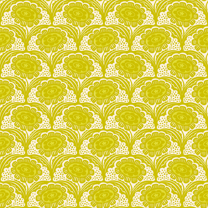 Ink Shop - Folk Floral Chartreuse - RS-2140-11