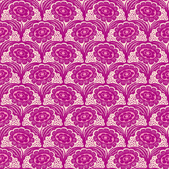 Ink Shop - Folk Floral Magenta - RS-2140-12