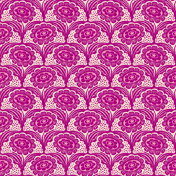Ink Shop - Folk Floral Magenta - RS-2140-12