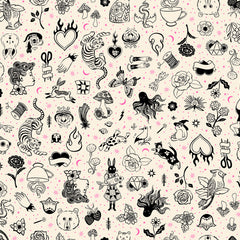 Ink Shop - Tattoo Flash Cream - RS-2145-11