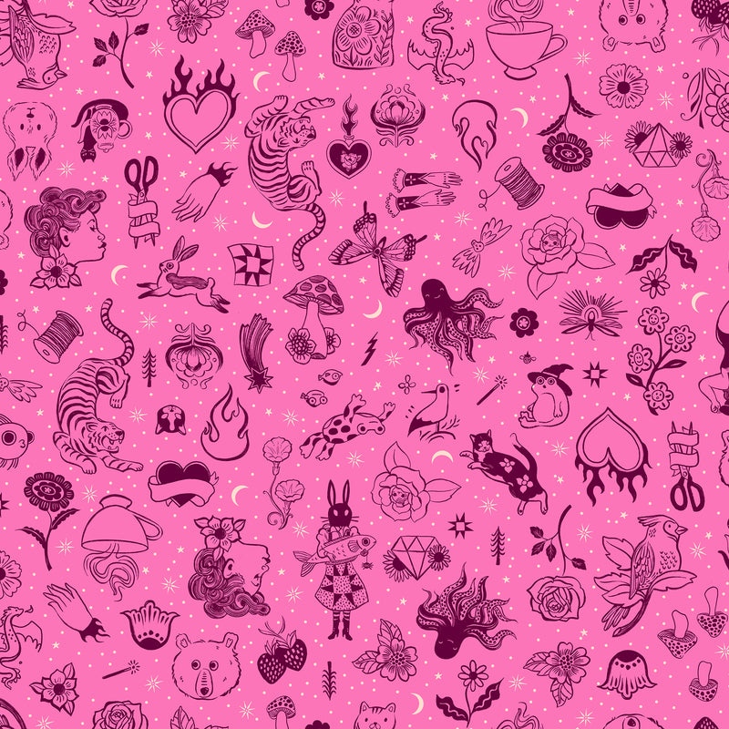 Ink Shop - Tattoo Flash Pink - RS-2145-12