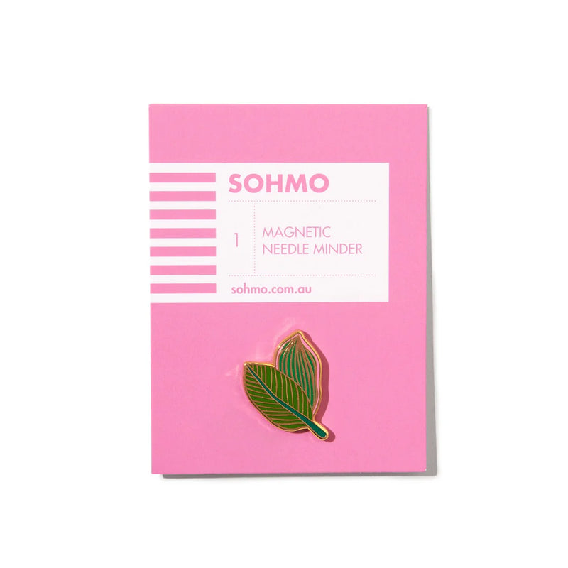 SOHMO Magnetic Needle Minder - Tropical Leaves
