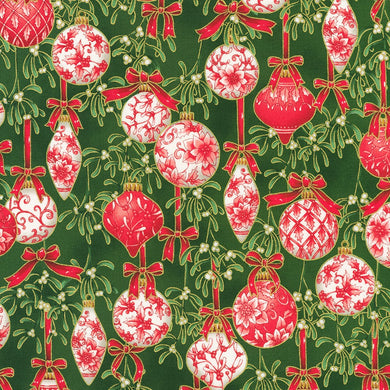 Holiday Flourish Festive Finery - Ornaments - Pine