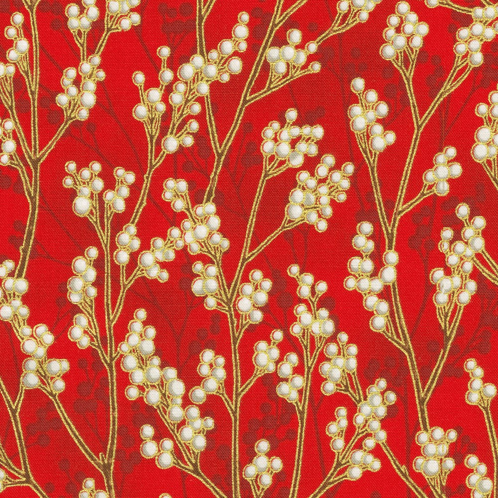 Holiday Flourish Festive Finery - Cranberries - Red
