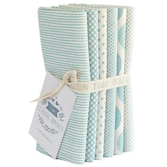 Tilda Basics Fat Quarter Bundle in Blues - 6 pieces