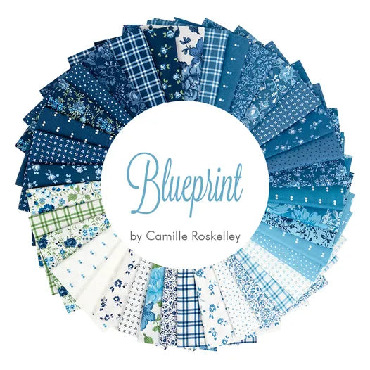 Blueprint Fat Quarter Bundle - 37 pieces