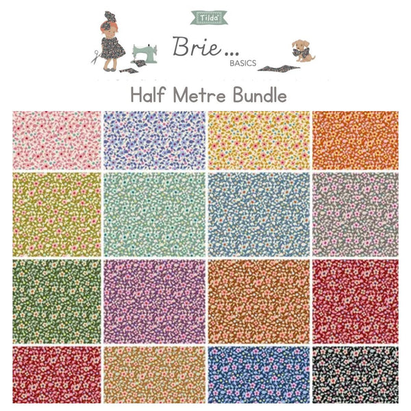 Tilda Basics Brie - Half Metre Bundle