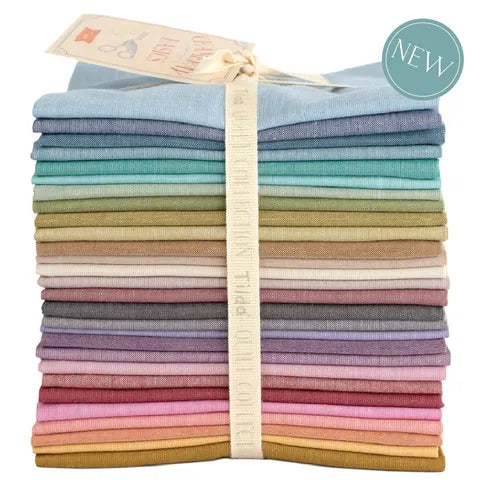 Tilda Chambray Fat Quarter Bundle - 28 pieces
