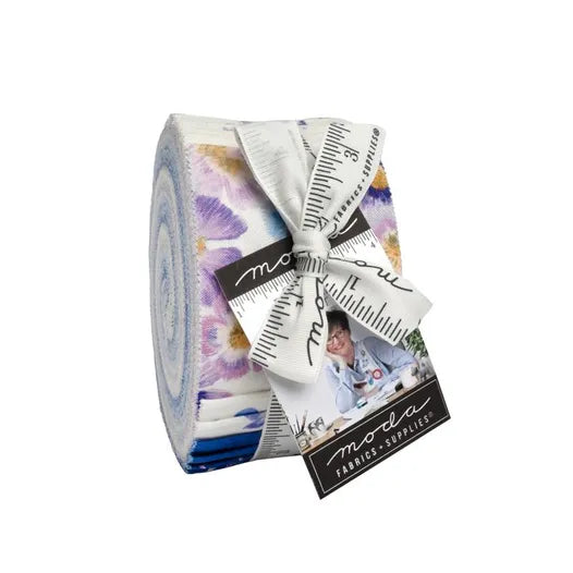 Delphinium - 2.5 inch Jelly Roll - 40 pieces