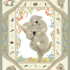Jen Digital Art Cot Panel - Koala