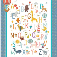 Little Adventure Alphabet Cot Panel