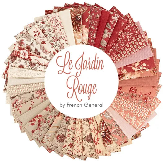 Le Jardin Rouge - Fat Quarter Bundle - 40 pieces