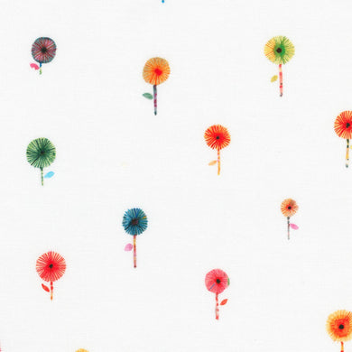 Flora & Fun - Dandelions on White