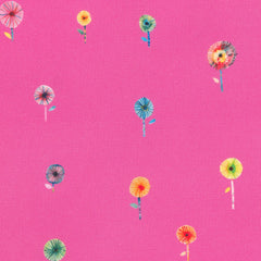Flora & Fun - Dandelions on Dahlia