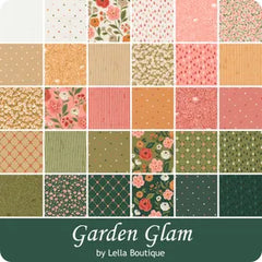 Garden Glam - 2.5 inch Jelly Roll - 40 pieces