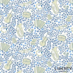 Liberty Garden Party - Instruments Blue