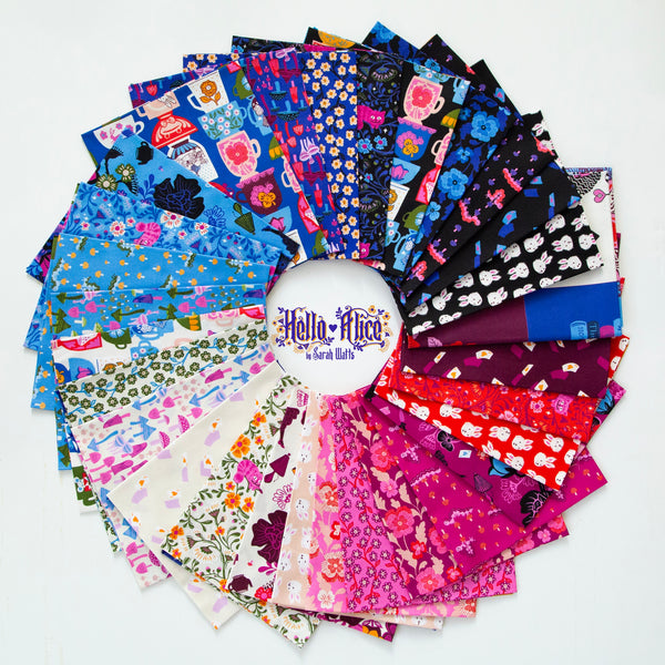 Hello Alice Fat Quarter Bundle - 28 pieces + panel