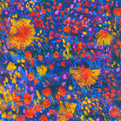 Painterly Petals - Meadow Nature