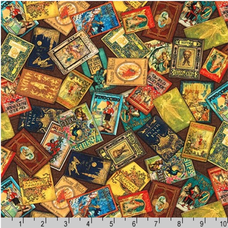 Library of Rarities - scattered books - small