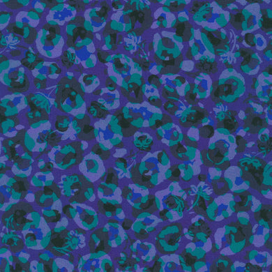 Midnight in the Jungle - Leopard Spots - Purple