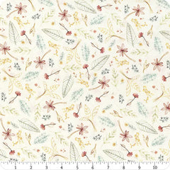Mini Menagerie - Tossed Leaves - Cream