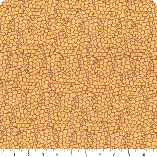 Mini Menagerie - Giraffe Print - Yellow