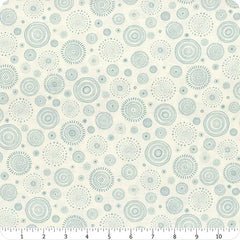 Mini Menagerie - Tossed Geo Wheels - Cream/Teal