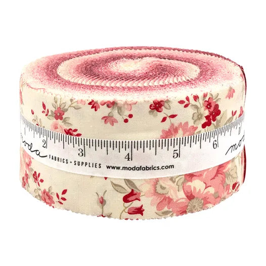 Petal and Polka Dots - 2.5 inch Jelly Roll - 40 pieces