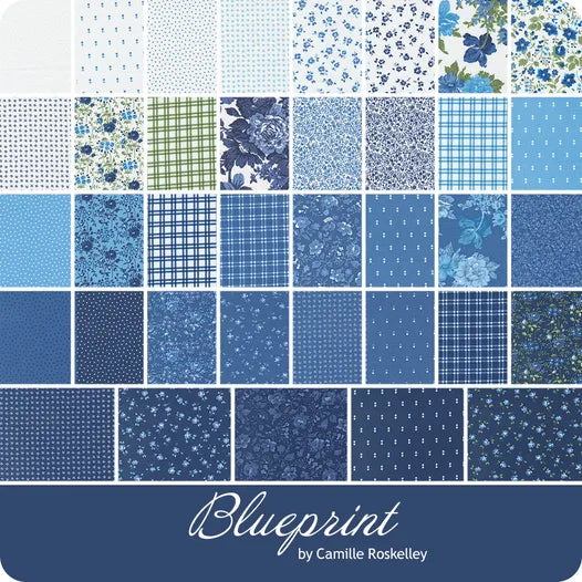 Blueprint Charm Squares