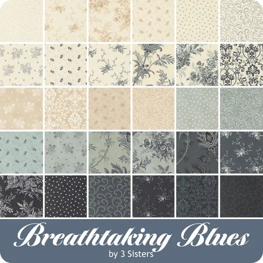 Breathtaking Blues Charm Squares