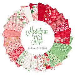 Merrily on High Fat Quarter Bundle - 24 pieces & panel