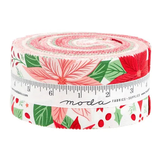 Merrily on High - 2.5 inch Jelly Roll - 40 pieces