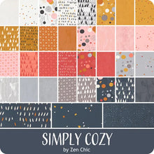 Load image into Gallery viewer, Simply Cozy - 2.5 inch Jelly Roll - 40 pieces