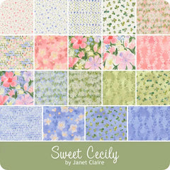 Sweet Cecily - 2.5 inch Jelly Roll - 40 pieces