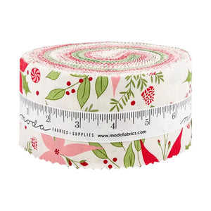 Once Upon a Christmas - 2.5 inch Jelly Roll - 40 pieces