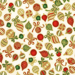 Holiday Charms - Ornaments Cream