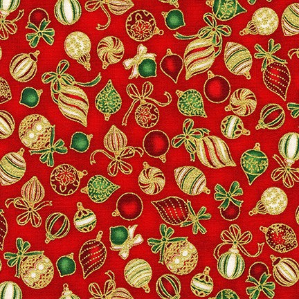 Holiday Charms - Ornaments Red