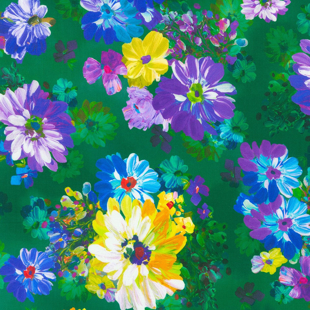Painterly Petals - Pine Green Garden 22270238