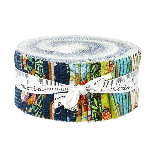 Paper Hamlet - 2.5 inch Jelly Roll - 40 pieces
