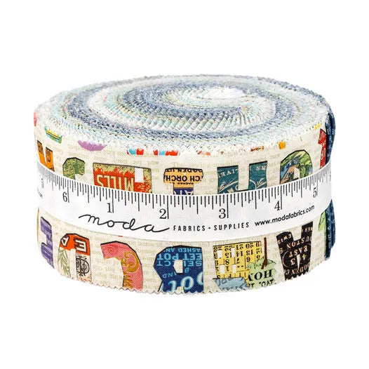 Paper Hamlet - 2.5 inch Jelly Roll - 40 pieces
