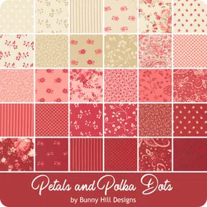 Petals and Polka Dots Charm Squares