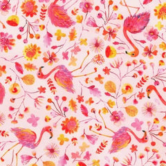 Flora & Fun - Flamingoes on Pink Nectar