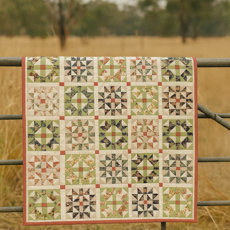 Bushland Blossoms Quilt Kit