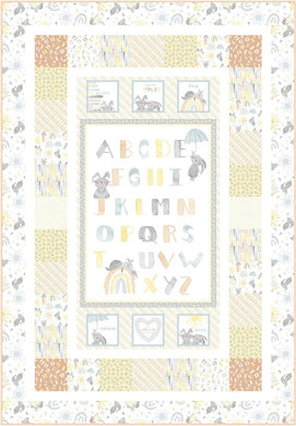 Bunny Love Quilt Kit 1 - Peach Colourway