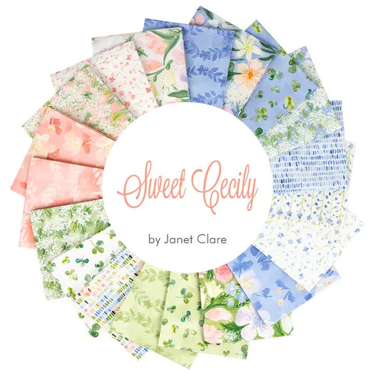 Sweet Cecily - Fat Quarter Bundle – 19 pieces