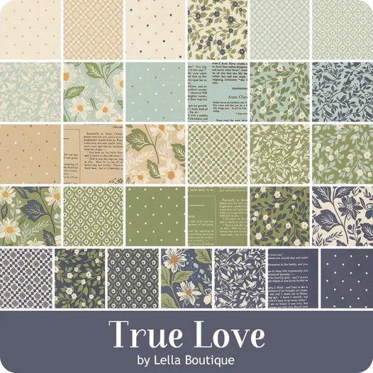 True Love - 2.5 inch Jelly Roll - 40 pieces